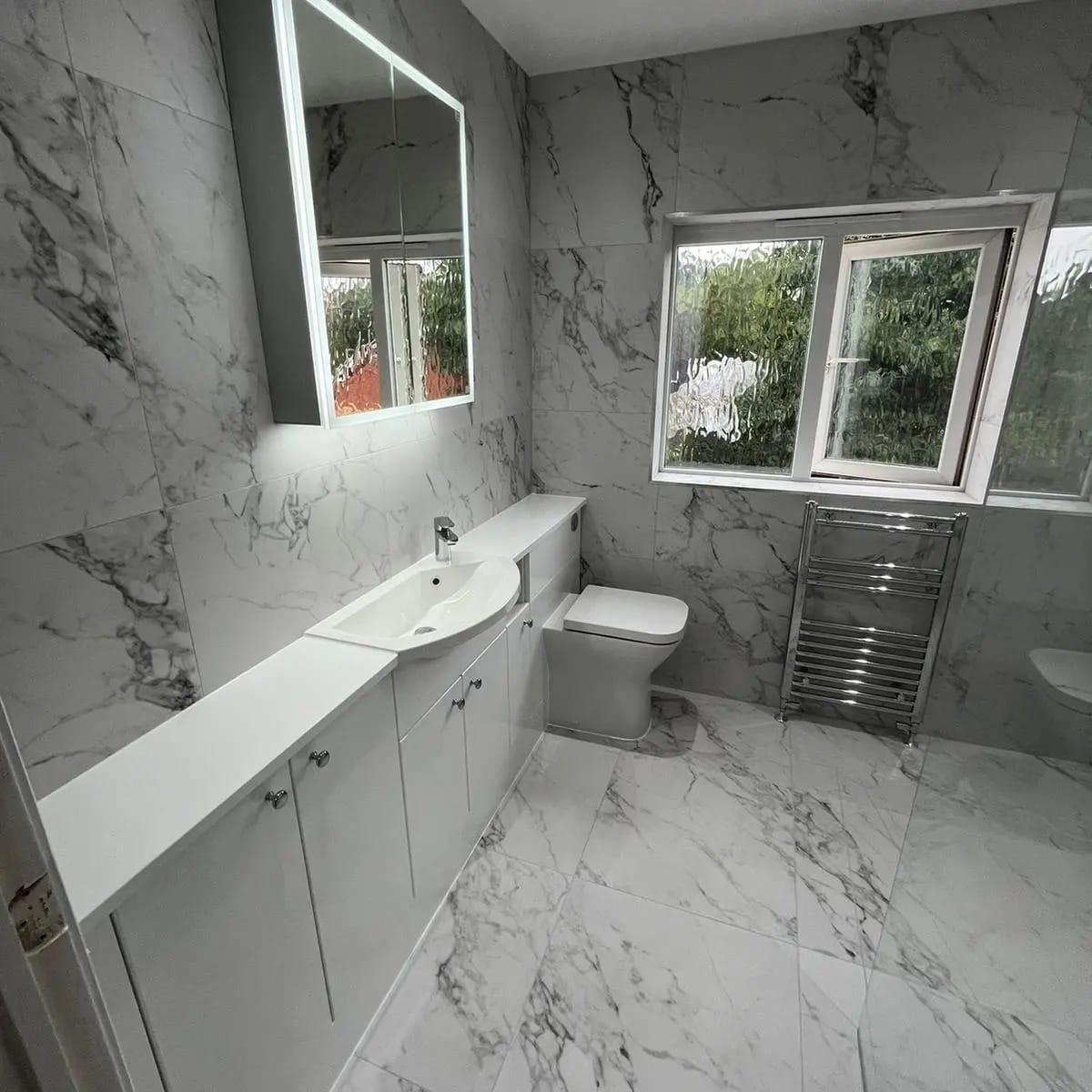 Wetroom installation